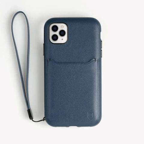 BodyGuardz  Accent Wallet Phone Case for iPhone 11 Pro Max - Navy - Brand New