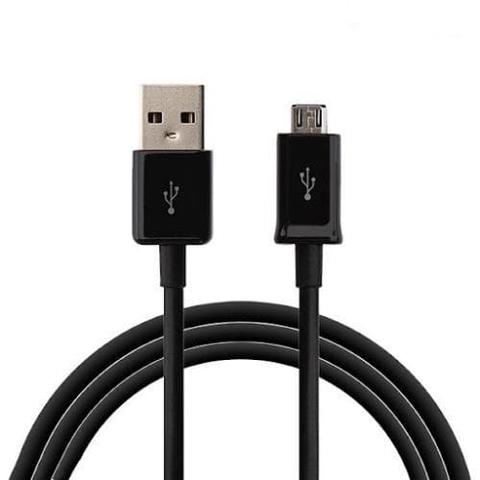 Generic Micro USB Cable (1m) Compatible with Samsung and Micro USB - Black - As New