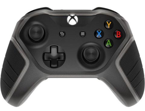 Otterbox  Antimicrobial Easy Grip Controller Shell for Xbox One - Dark Web (Black / Silver Metallic) - Brand New