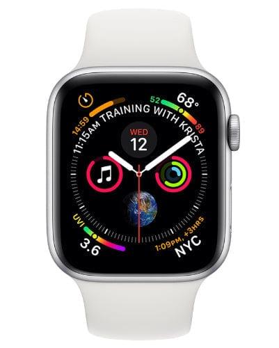 Apple Watch Series 4 Aluminum 44mm (GPS) - 16GB - Silver - Good