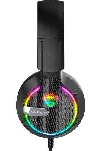 SoulBytes  S19 RGB Gaming Headphone - Black - Brand New