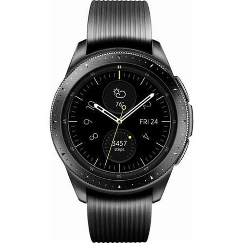 Samsung Galaxy Watch Stainless Steel | 42mm Bluetooth - 4GB - Midnight Black - Good