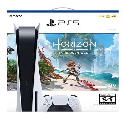 Sony  PlayStation 5 (Disc Edition) Gaming Console | Horizon Forbidden West (Bundle) - Default - Brand New