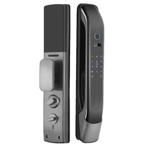 Tuya  Q8 5-in-1 Smart Door Lock - Black - Brand New