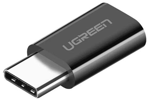 Ugreen  USB 3.1 Type-C Male to Micro USB 2.0 Female OTG Converter Data Adapter - Black - Brand New